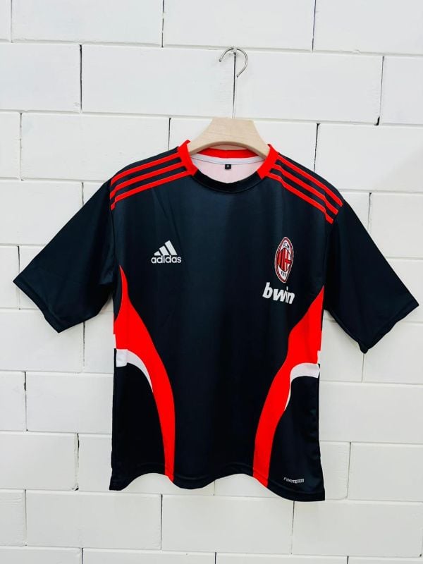 AC Milan Black Football Jersey – Maldini 3 | FBL Jerseys | Premium